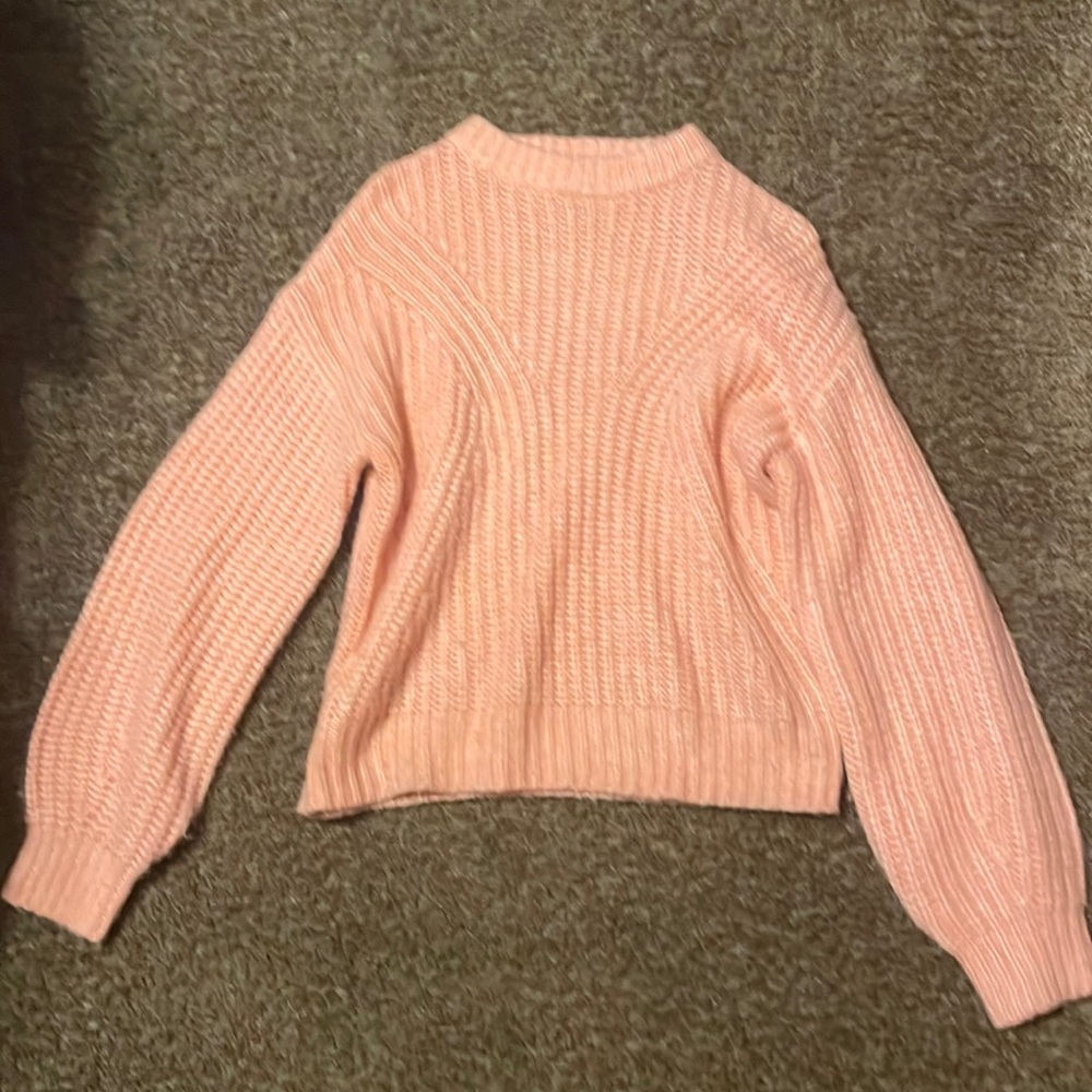 A New Day coral sweater